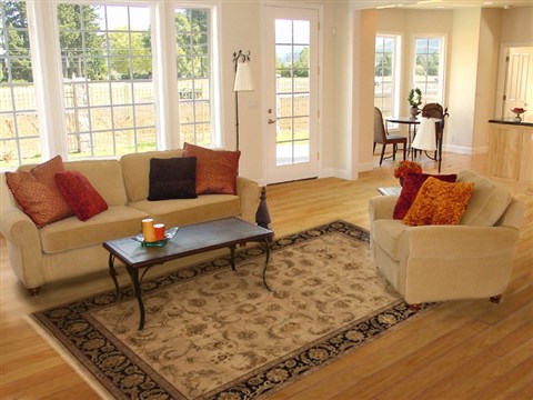 Jaipur Beige Hand Knotted 62 X 90 Area Rug 100-10948 Image 4