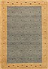 Gabbeh Blue Hand Knotted 34 X 411  Area Rug 100-10950 Thumb 0