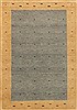 Gabbeh Blue Hand Knotted 34 X 411 Area Rug 100-10950 Thumb 0