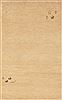 Gabbeh Beige Hand Knotted 31 X 411 Area Rug 100-10951 Thumb 0