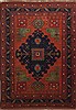 Kazak Red Hand Knotted 85 X 146  Area Rug 100-10955 Thumb 0