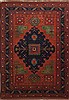 Kazak Red Hand Knotted 85 X 146  Area Rug 100-10955 Thumb 0