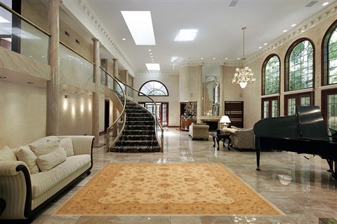 Chobi Beige Hand Knotted 90 X 125 Area Rug 100-10958 Image 1