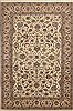 Nain Beige Hand Knotted 83 X 120  Area Rug 100-10966 Thumb 0