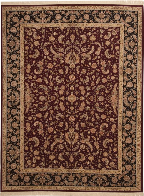 Tabriz Red Hand Knotted 90 X 120 Area Rug 100-10973 Image 0