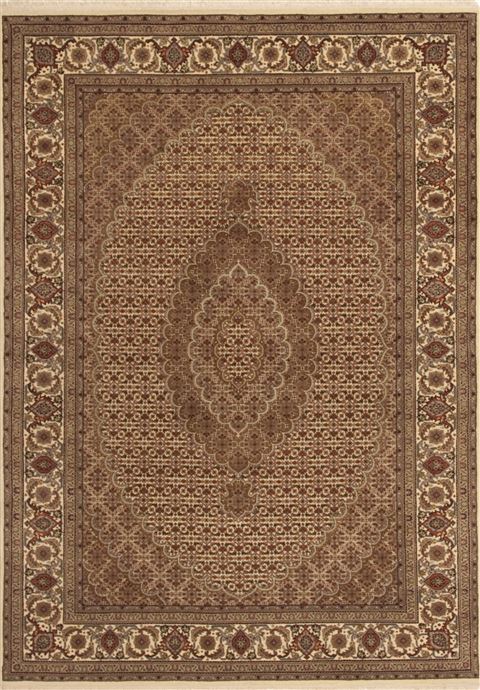 Mahi Green Hand Knotted 56 X 79  Area Rug 100-10979 Image 0
