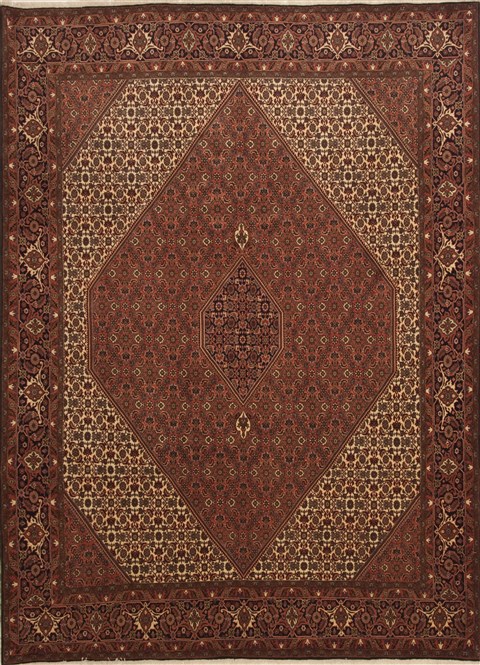 Bidjar Cream Hand Knotted 83 X 116  Area Rug 100-10986 Image 0