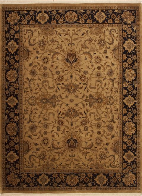 Mashad Yellow Hand Knotted 811 X 120 Area Rug 100-10988 Image 0