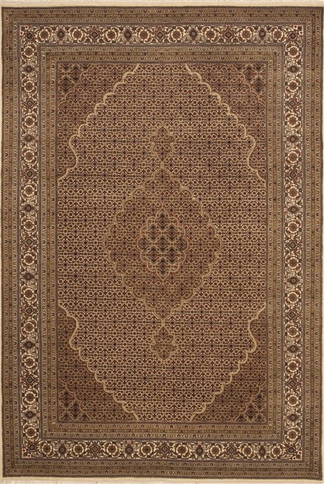 Mahi Beige Hand Knotted 68 X 911 Area Rug 100-10989 Image 0