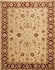 Chobi Beige Hand Knotted 93 X 119  Area Rug 100-10990 Thumb 0