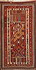 Kilim Red Hand Knotted 50 X 93  Area Rug 100-10991 Thumb 0