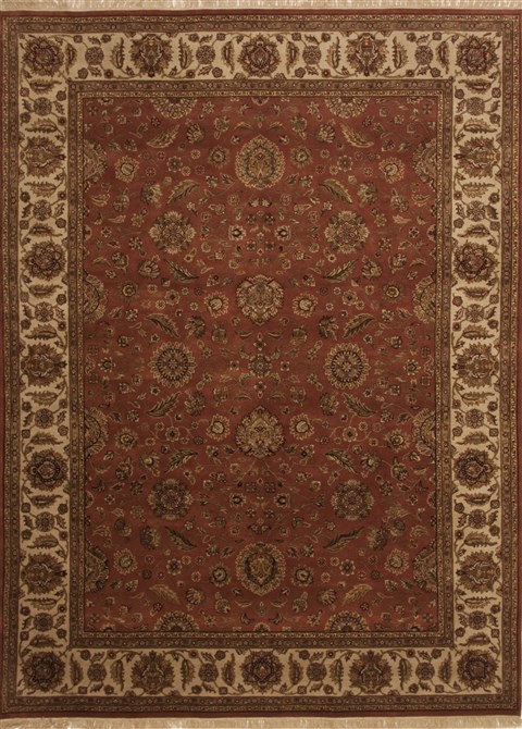 Jaipur Brown Hand Knotted 811 X 122 Area Rug 100-10994 Image 0
