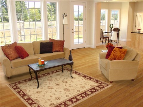 Chobi Brown Hand Knotted 55 X 70 Area Rug 100-10996 Image 5