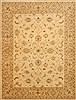 Chobi Yellow Hand Knotted 90 X 119  Area Rug 100-10997 Thumb 0