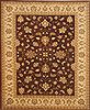 Chobi Brown Hand Knotted 92 X 110  Area Rug 100-10998 Thumb 0