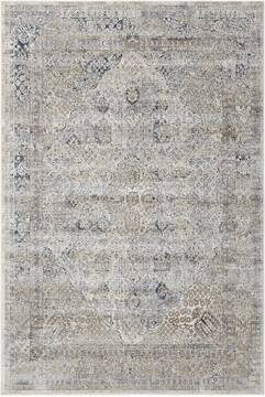 Nourison Malta Beige Rectangle 5x8 ft Polypropylene Carpet 100002