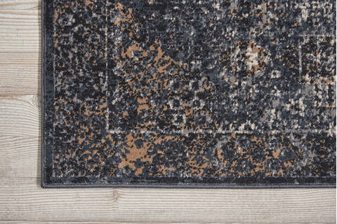 Nourison Malta Blue Runner 22 X 77 Area Rug 805-100005 Image 1