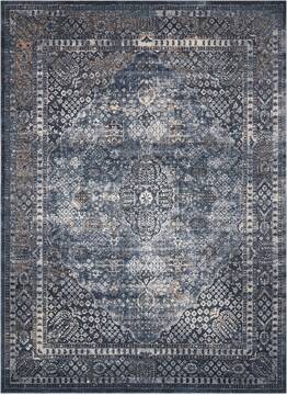 Nourison Malta Blue 3'11" X 5'7" Area Rug  805-100006