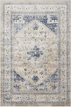 Nourison Malta Beige Rectangle 5x8 ft Polypropylene Carpet 100012
