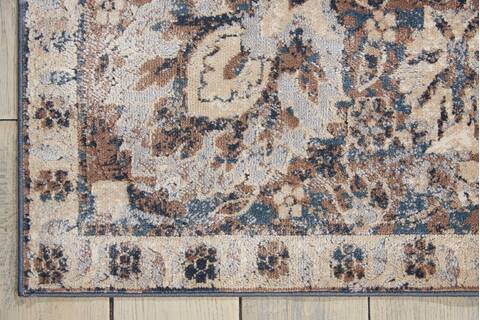 Nourison Malta Grey 710 X 1010 Area Rug 805-100018 Image 1