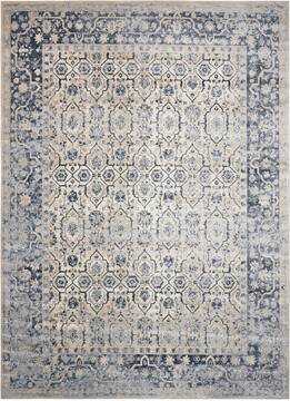 Nourison Malta Beige Rectangle 8x11 ft Polypropylene Carpet 100023