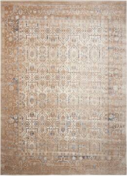 Nourison Malta Beige Rectangle 4x6 ft Polypropylene Carpet 100026