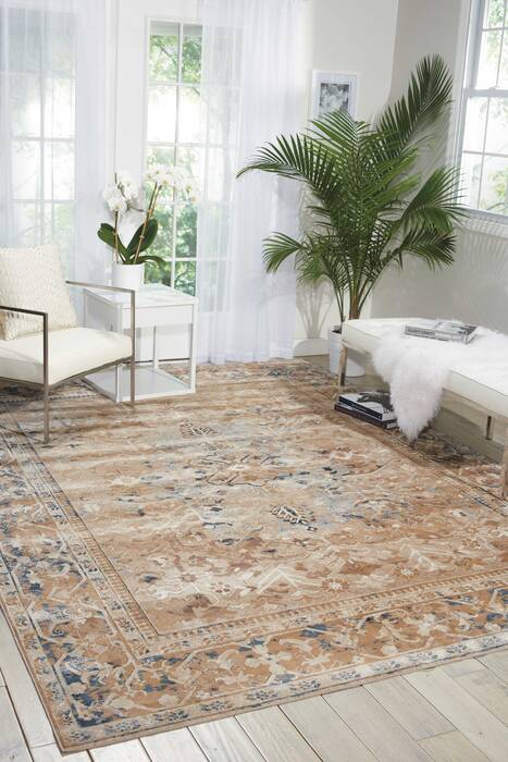 Nourison Malta Beige 311 X 57 Area Rug 805-100036 Image 3