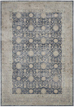 Nourison Malta Blue 9'0" X 12'0" Area Rug  805-100044