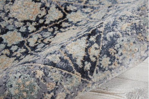 Nourison Malta Blue Runner 22 X 77 Area Rug 805-100045 Image 2