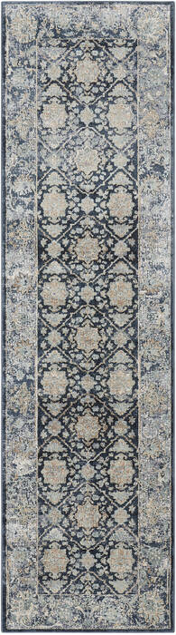 Nourison Malta Blue Runner 22 X 77 Area Rug 805-100045 Image 0