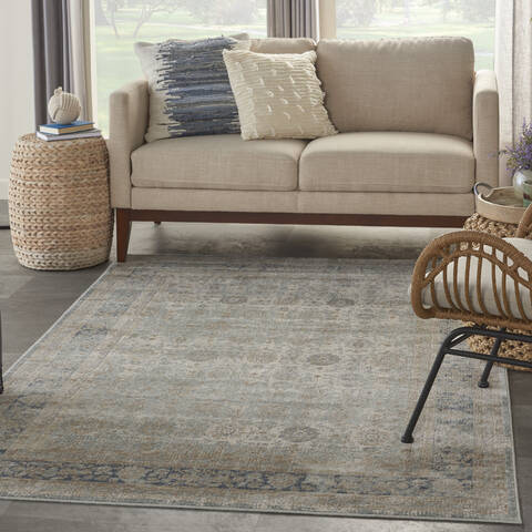 Nourison Malta Grey 311 X 57 Area Rug 805-100056 Image 3