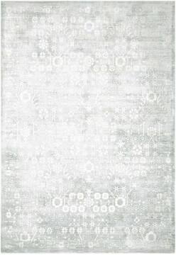 Nourison Desert Skies Grey Rectangle 5x7 ft Rayon Carpet 100072