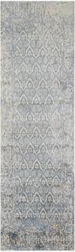 Nourison Desert Skies Blue Runner 2'3" X 8'0" Area Rug  805-100085