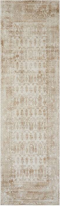 Nourison Desert Skies Beige Runner 23 X 80 Area Rug 805-100090 Image 0