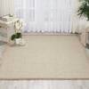 Nourison River Brook Beige 79 X 99 Area Rug 805-100113 Thumb 3