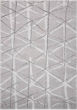 Nourison Ingenue Grey 5'3" X 7'3" Area Rug  805-100116