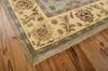 Nourison Legend Blue 79 X 99 Area Rug 805-100182 Thumb 1