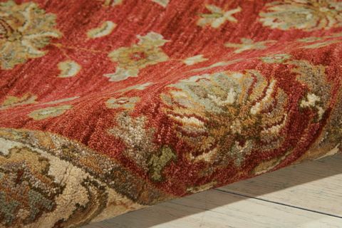 Nourison LEGEND Red Runner 26 X 80 Area Rug 99446094803 805-100193 Image 4