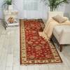 Nourison Legend Red 79 X 99 Area Rug  805-100196 Thumb 3