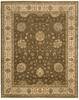 Nourison Legend Brown 79 X 99 Area Rug  805-100206 Thumb 0