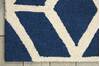 Nourison Linear Blue 80 X 110 Area Rug 805-100218 Thumb 1