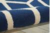 Nourison Linear Blue 80 X 110 Area Rug 805-100218 Thumb 2