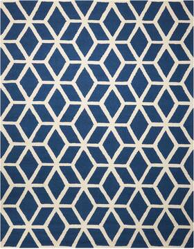 Nourison Linear Blue 8'0" X 11'0" Area Rug  805-100218