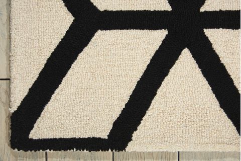 Nourison LINEAR Beige 76 X 96 Area Rug 99446220325 805-100227 Image 3