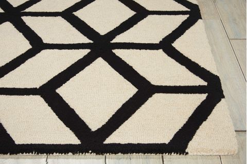 Nourison LINEAR Beige 76 X 96 Area Rug 99446220325 805-100227 Image 4