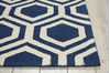 Nourison LINEAR Blue Runner 23 X 76 Area Rug 99446220998 805-100259 Thumb 4