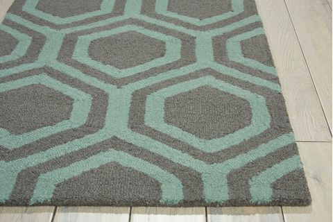 Nourison LINEAR Grey Runner 23 X 76 Area Rug 99446220943 805-100264 Image 4