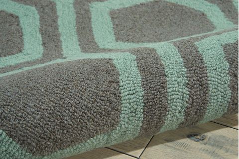 Nourison LINEAR Grey Runner 23 X 76 Area Rug 99446220943 805-100264 Image 5