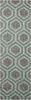 Nourison LINEAR Grey Runner 23 X 76 Area Rug 99446220943 805-100264 Thumb 2