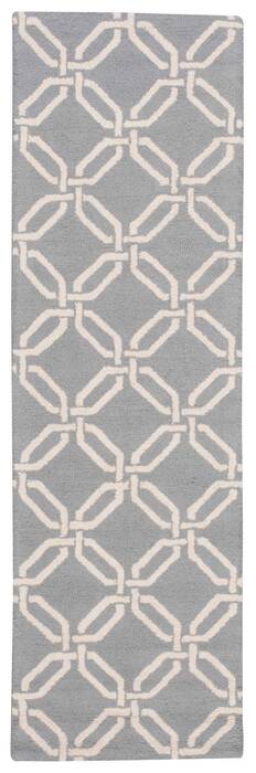 Nourison Linear Blue Runner 23 X 76 Area Rug 805-100274 Image 3